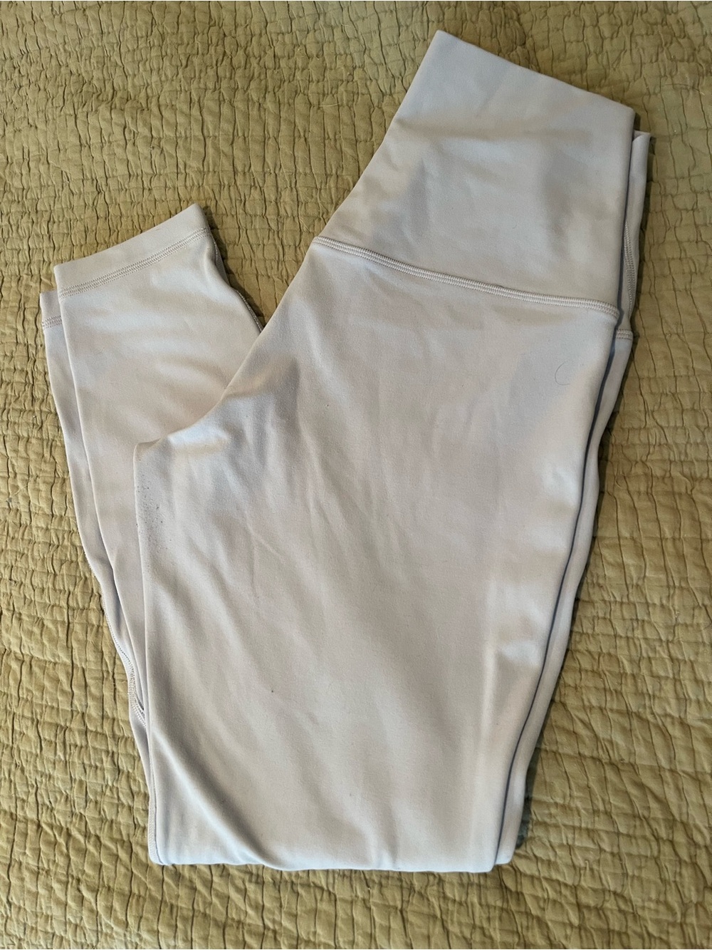 Lululemon align leggings high rise in blue linen color